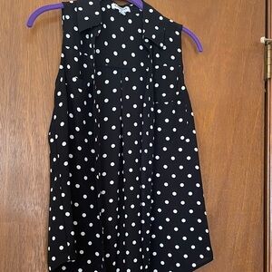 Express Portofino Sleeveless Blouse